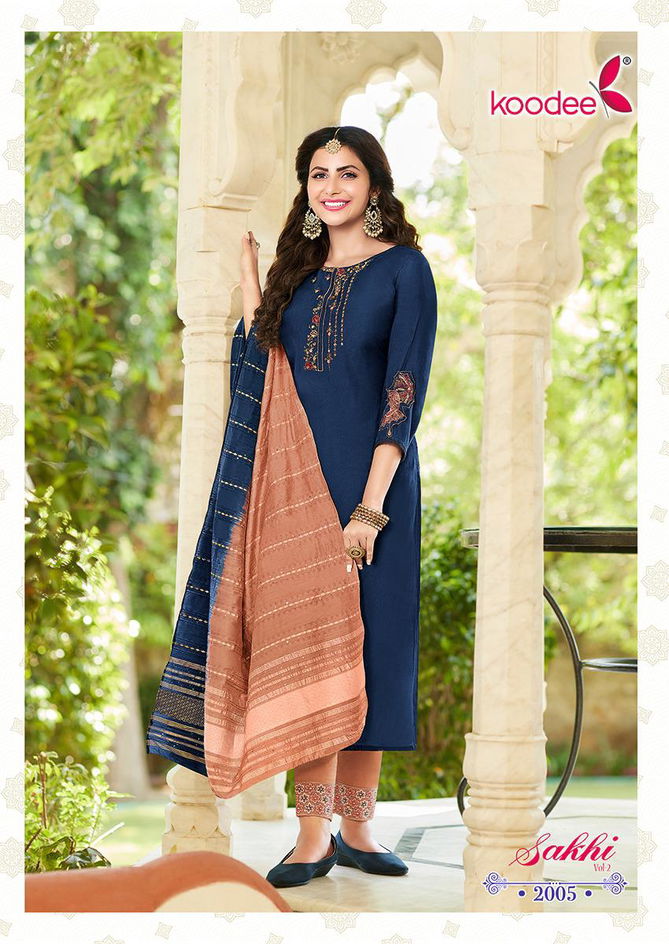 Sakhi 2 By Koodee Readymade Salwar Suit Catalog